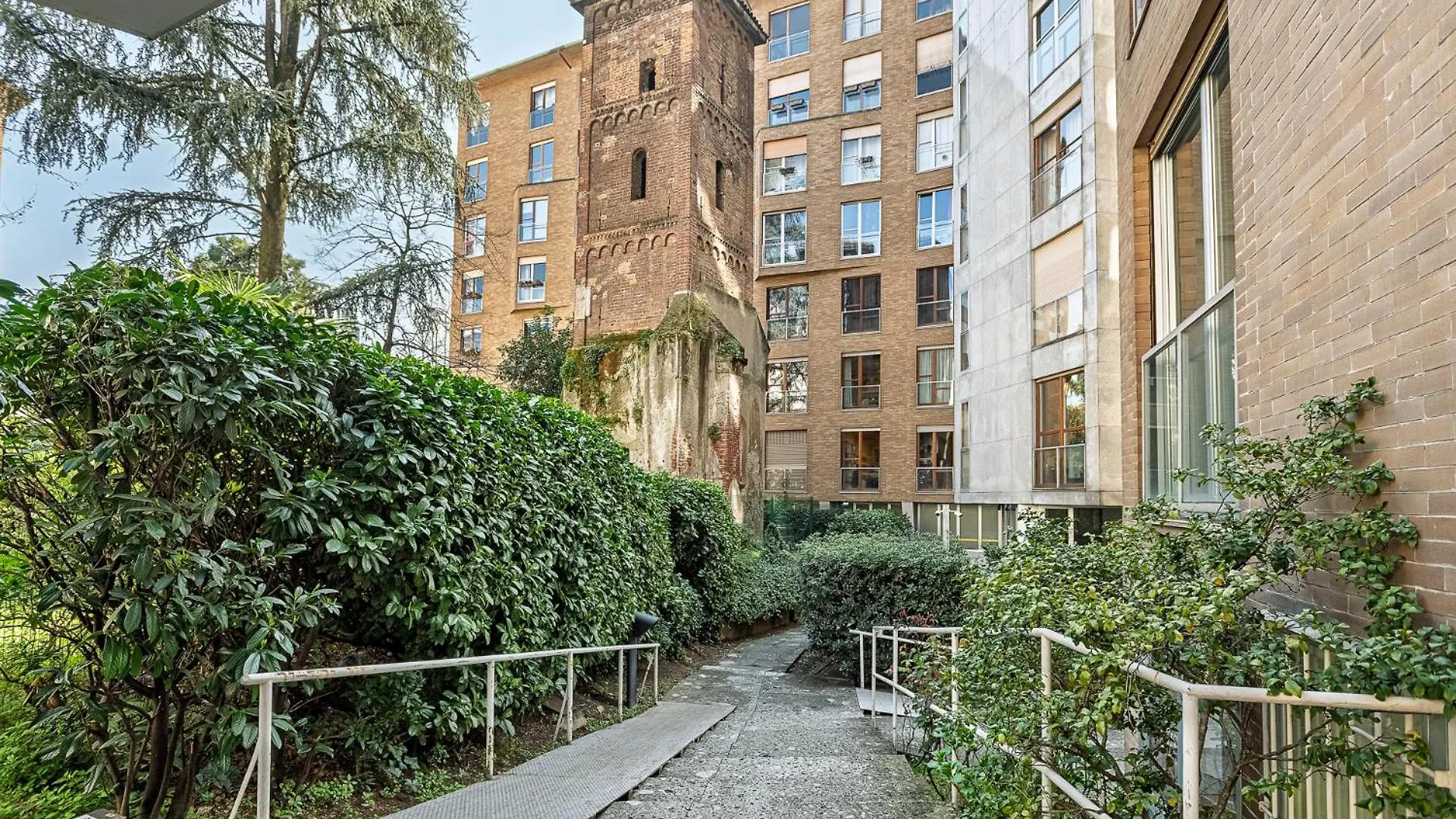 Ampio Trilocale Panoramico Ad Arco Della Pace Apartman Milánó