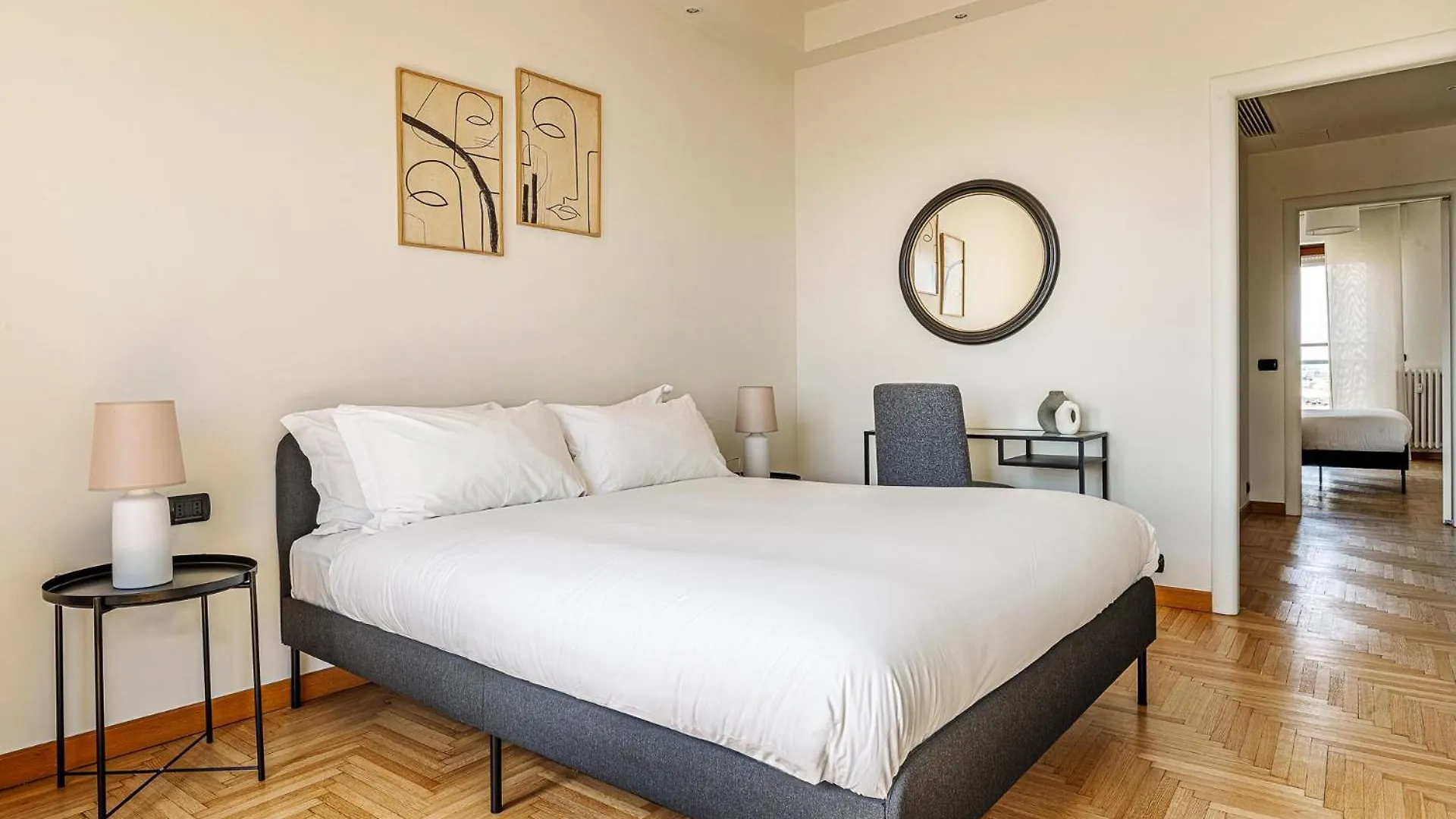 Ampio Trilocale Panoramico Ad Arco Della Pace Apartman Milánó Olaszország