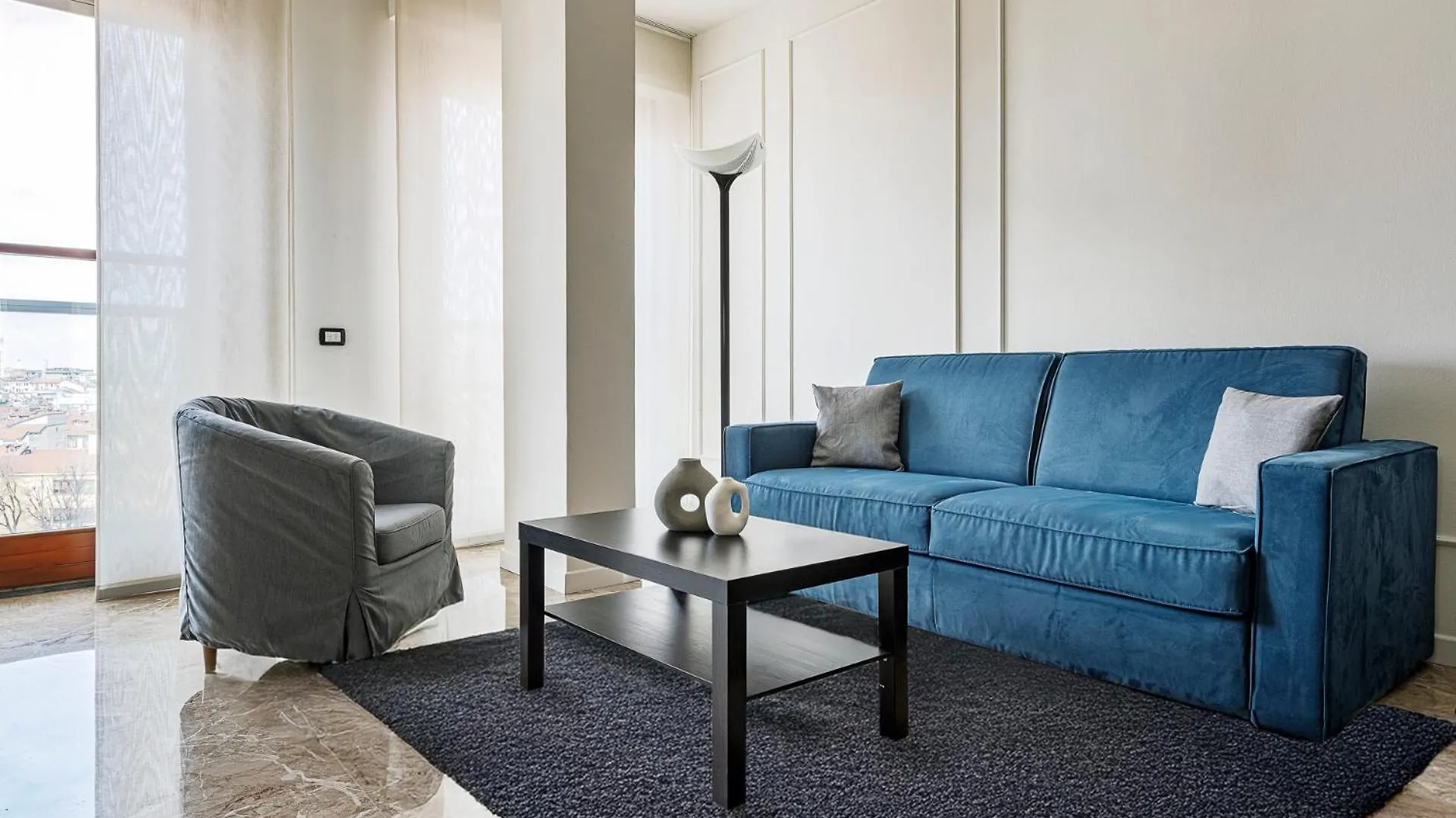 Ampio Trilocale Panoramico Ad Arco Della Pace Apartman Milánó